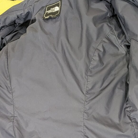 THE NORTH FACE Women's Transit Quilted Down Parka Jacket Long Size XS Gray - Picture 12 of 15